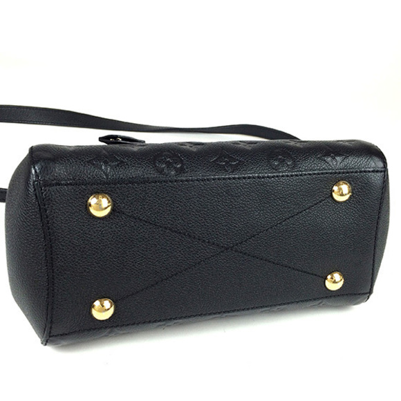 Louis Vuitton Emplant Montaigne BB 2way Noir Shoulder Bag - Picture 4 of 7